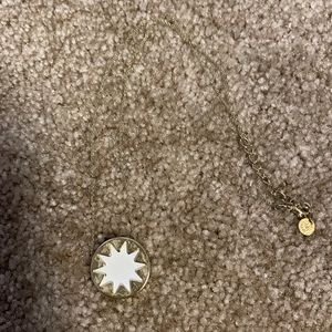 House of Harlow white starburst necklace